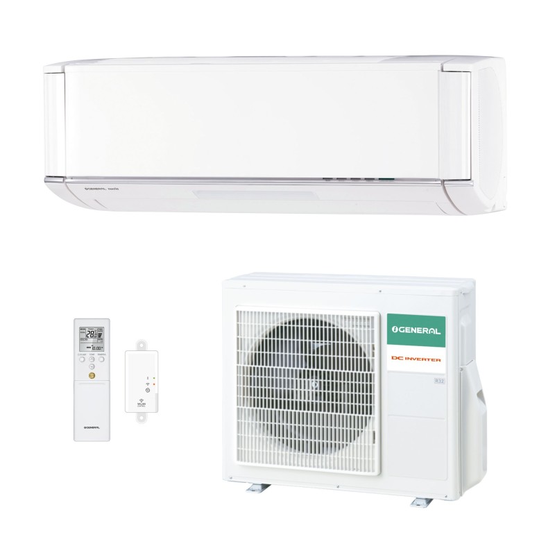 Aire Acondicionado GENERAL ASG9UI-KX Split Pared Inverter Aire Acondicionado GENERAL ASG9UI-KX Split Pared Inverter