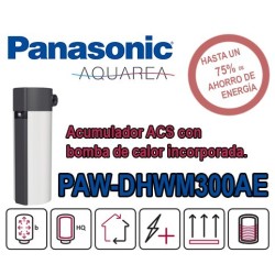 Bomba de calor ACS Panasonic Aquarea PAW-DHWM300AE