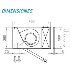 Cortina de Aire Midea -  WINDBOX ECM 1000A