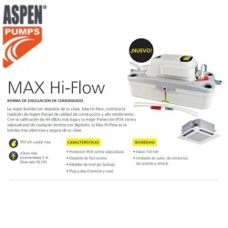 Bomba de condensación Aspen Pumps Mini Blanc