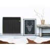 Radiador digital serie D ROINTE Negro forja