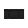 Radiador digital serie D ROINTE Negro forja