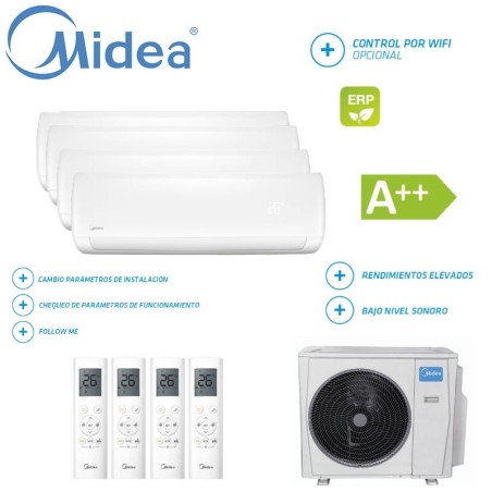 Midea Mission 4x1 M4OE-28HFN1-Q + 09 + 09 + 09 + 12
