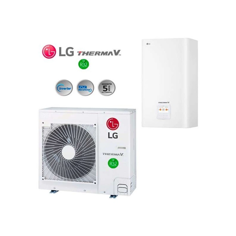 Bomba de calor Therma V HU071 U43 + HN1616 NK3LG