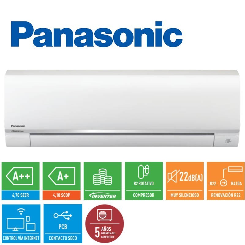 Split 1x1 Panasonic KIT-RE12-RKE A++