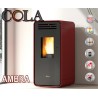 Estufa de Pellet Cola AMBRA 6,33 kW 