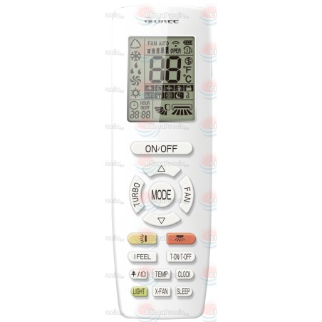 Control inalámbrico GREE 3NGR9036