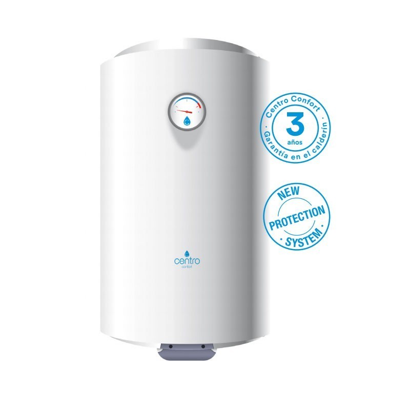Termo eléctrico vertical Centro Confort Mediterráneo 50 Litros Termo eléctrico vertical Centro Confort Mediterráneo 50 Litros