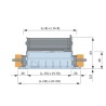 Rejilla Aluminio doble deflexión lamas orientables + regulación caudal