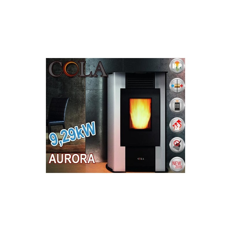 Estufa de Pellet Cola AURORA