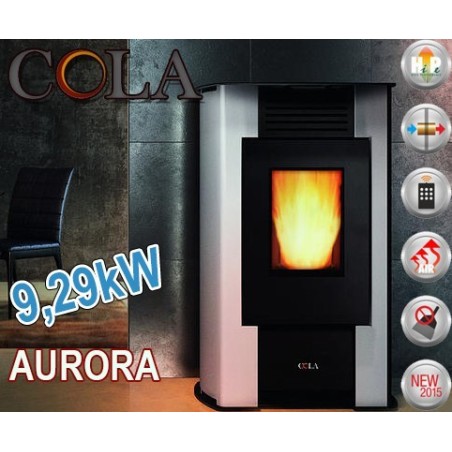 Estufa de Pellet Cola AURORA