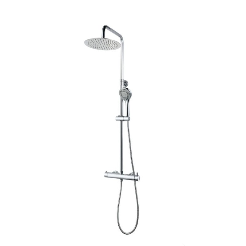Columna de grifería para ducha monomando Stillö Trevi Evo cromo Columna de grifería para ducha monomando Stillö Trevi Evo cromo