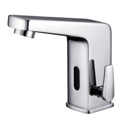 Grifería de lavabo Stillö S2 grifo mezclador sobre encimera cromo red/pila