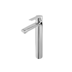 Grifería de lavabo caño alto con monomando cromo Stillö Mónaco