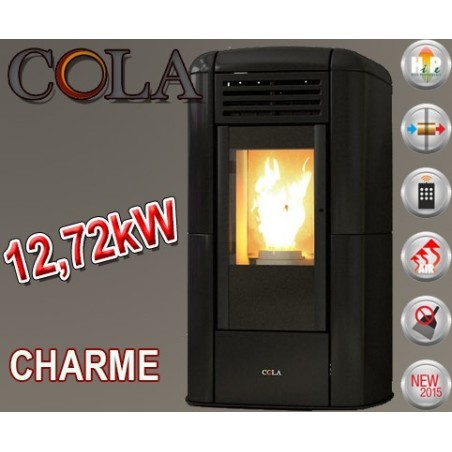 Estufa de Pellet Cola CHARME
