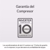 Garantía de 10 años en el compresor en los split LG domésticos. Solo garantía en la pieza