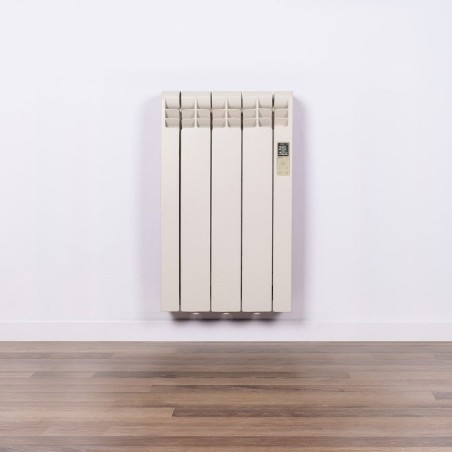 Radiador eléctrico Rointe de diseño. Color blanco ostra RAL 1013 - 3 Elementos