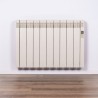 Radiador eléctrico Rointe de diseño. Color blanco ostra RAL 1013 - 9 Elementos