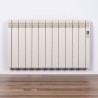 Radiador eléctrico Rointe de diseño. Color blanco ostra RAL 1013 - 11 Elementos
