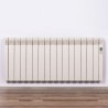 Radiador eléctrico Rointe de diseño. Color blanco ostra RAL 1013 - 15 Elementos
