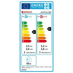 Etiqueta energética Johnson ALPES12BC